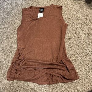 Brown women’s tank top